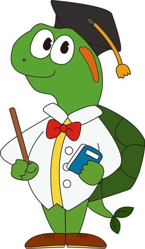 かめのすけ (Kame_San)さんのカメをモチーフにしたキャラクターデザイン（学習塾のイメージキャラクター）への提案