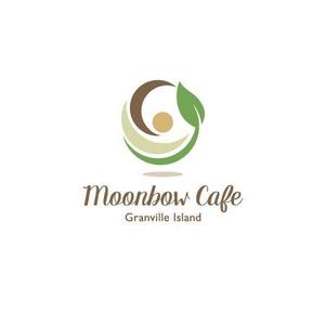 ol_z (ol_z)さんの カナダ　バンクーバー／ナチュラルカフェの Moonbow cafe のブランドロゴ。への提案