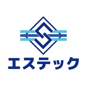 kenji_midorikawa (kenji_midorikawa)さんの配管工事会社のエステック株式会社のロゴへの提案