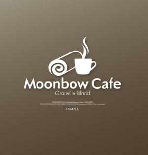 郷山志太 (theta1227)さんの カナダ　バンクーバー／ナチュラルカフェの Moonbow cafe のブランドロゴ。への提案