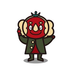 月魚子 ()さんの音楽家「バッハ」と野菜「トマト」を組み合わせたキャラクターデザインへの提案