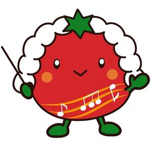 ウタカワレイコ (songbrookray)さんの音楽家「バッハ」と野菜「トマト」を組み合わせたキャラクターデザインへの提案