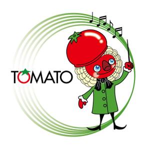 akeMe (bunanokiworks)さんの音楽家「バッハ」と野菜「トマト」を組み合わせたキャラクターデザインへの提案