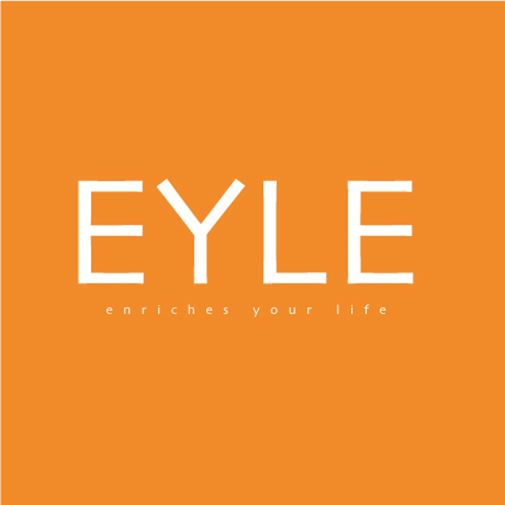 雑貨ブランド EYLE のブランドロゴ