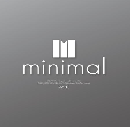 郷山志太 (theta1227)さんのレディースアパレルショップサイト「minimal」のロゴへの提案