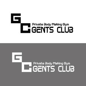 katu_design (katu_design)さんの男性専用プライベートジム「GENTS CLUB」のロゴへの提案