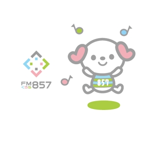 risa (risa0714)さんの新設コミュニティFM放送局（ラジオ局）「FMくらら857」のキャラクターデザインへの提案