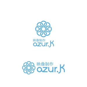 Yolozu (Yolozu)さんの映像制作会社「映像制作 azur.K」のロゴへの提案