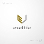 Eye4U (Eye4U)さんのインターネット情報サービス「exelife」のロゴへの提案