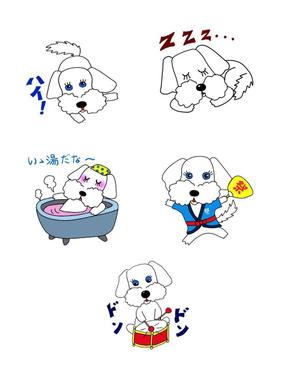 熊谷小次郎 (kumagai-kojiro)さんの犬のキャラクターデザインへの提案