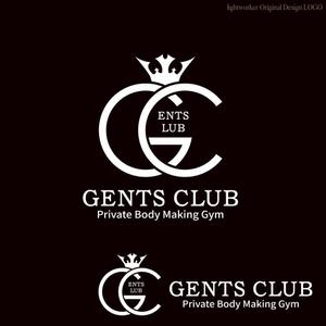 lightworker (lightworker)さんの男性専用プライベートジム「GENTS CLUB」のロゴへの提案