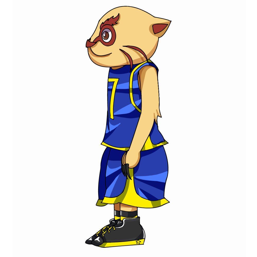 ゲームアプリ「日本バスケ頂上決戦」のキャラクターデザイン