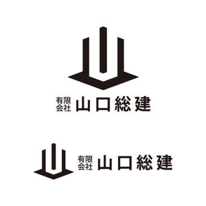 z-yanagiya (z-yanagiya)さんの建設会社「有限会社山口総建」のロゴへの提案