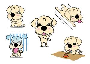 mao_sさんの犬のキャラクターデザインへの提案