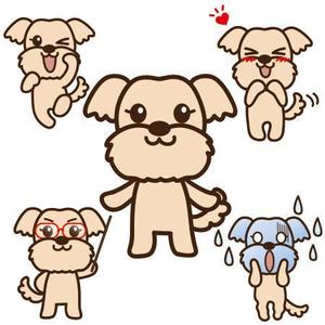 CHIHUAHUA BASE (tae1182)さんの犬のキャラクターデザインへの提案