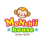 さちあん (05-may-2014)さんの1歳〜未就学児の託児所 「MoNchii house」のロゴへの提案