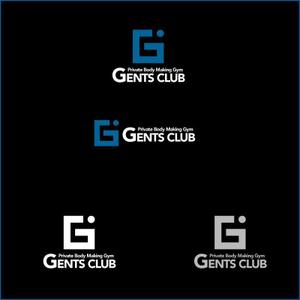 VainStain (VainStain)さんの男性専用プライベートジム「GENTS CLUB」のロゴへの提案