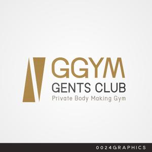 0024GRAPHICS ()さんの男性専用プライベートジム「GENTS CLUB」のロゴへの提案