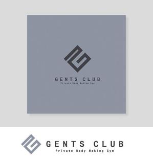 smoke-smoke (smoke-smoke)さんの男性専用プライベートジム「GENTS CLUB」のロゴへの提案