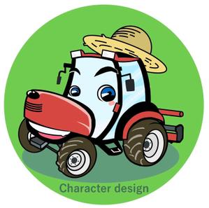 E.crayon (yuuuuuu_ecolibra)さんの農業機械のトラクターをイメージしたキャラクターを募集します！への提案