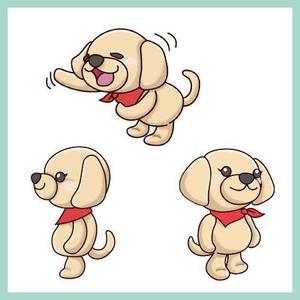 MOMO (ninido)さんの犬のキャラクターデザインへの提案