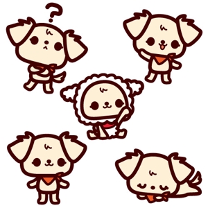 yumikuro8 (yumikuro8)さんの犬のキャラクターデザインへの提案