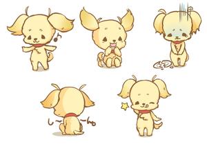 酒田 (kaneko830)さんの犬のキャラクターデザインへの提案