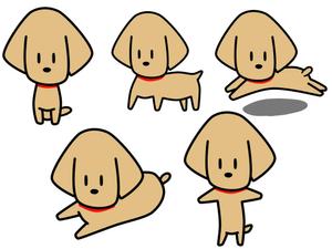 ハートオブマインド (heart_of_mind)さんの犬のキャラクターデザインへの提案
