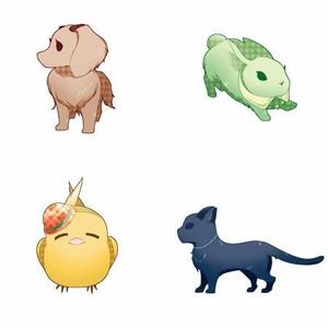 Clovis (ClovisSeagod)さんの春日丘動物病院（犬、猫、うさぎ、小鳥）のキャラクターデザインへの提案