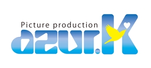 株式会社ビコーズ　北原伴一郎 (BANBAN)さんの映像制作会社「映像制作 azur.K」のロゴへの提案