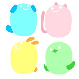 mayumeme (mayumeme)さんの春日丘動物病院（犬、猫、うさぎ、小鳥）のキャラクターデザインへの提案