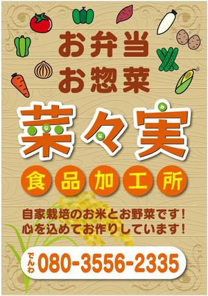 yuzuyuさんの食品加工所「菜々実食品加工所」の看板への提案