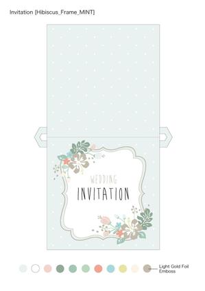 tsuby (tsuby)さんの結婚式招待状及び関連ペーパーアイテムのデザイン募集！女性デザイナー希望！複数案採用可能！への提案