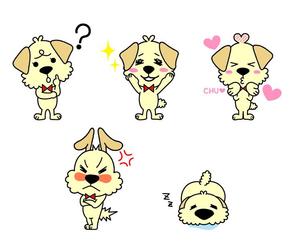 mayulu (mayulu)さんの犬のキャラクターデザインへの提案