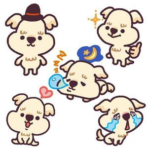 28KEY / ツバキ (28key0)さんの犬のキャラクターデザインへの提案