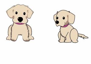イッツ (ichitu)さんの犬のキャラクターデザインへの提案