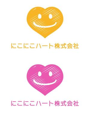 tsujimo (tsujimo)さんの「にこにこハート株式会社」のロゴ作成への提案
