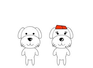 Mahari (Mahari)さんの犬のキャラクターデザインへの提案