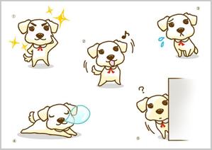 O.N ()さんの犬のキャラクターデザインへの提案