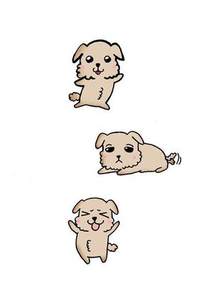 市川 ()さんの犬のキャラクターデザインへの提案