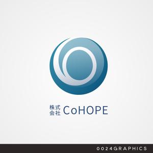 0024GRAPHICS ()さんの新規設立人財育成コンサルティング会社「株式会社ＣｏＨＯＰＥ」のロゴへの提案