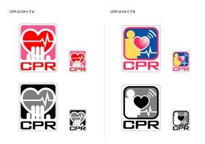 ニコニコアート ()さんのCPR（心肺蘇生法）のロゴへの提案