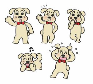 TARA (TARAINU)さんの犬のキャラクターデザインへの提案