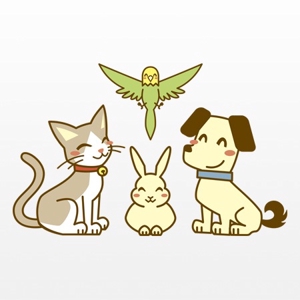 umenosuke (umenosuke)さんの春日丘動物病院（犬、猫、うさぎ、小鳥）のキャラクターデザインへの提案