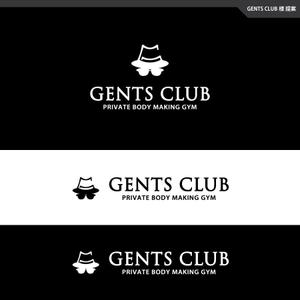 take5-design (take5-design)さんの男性専用プライベートジム「GENTS CLUB」のロゴへの提案