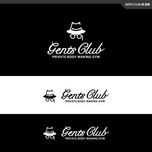 take5-design (take5-design)さんの男性専用プライベートジム「GENTS CLUB」のロゴへの提案
