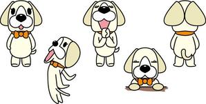土屋図形株式会社 ()さんの犬のキャラクターデザインへの提案
