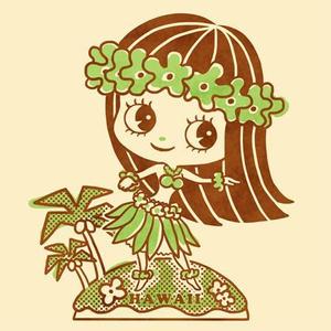 28KEY / ツバキ (28key0)さんのフラダンス教室のキャラクターデザインへの提案