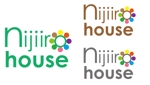 maishinmama (maishinmama)さんのアクセサリーショップ「nijiiro house」のロゴへの提案
