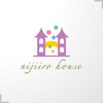 ＊ sa_akutsu ＊ (sa_akutsu)さんのアクセサリーショップ「nijiiro house」のロゴへの提案